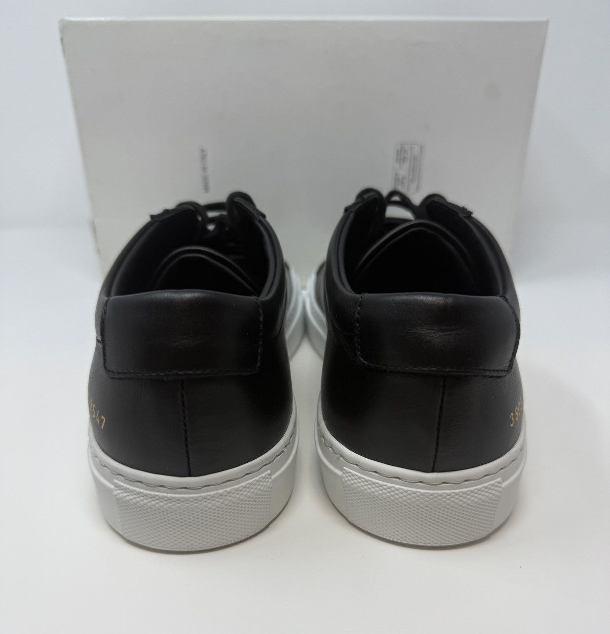 Common Projects Common Projects Achilles Low Top Sneaker Black White Size US 11 / IT 41 - 5 Thumbnail