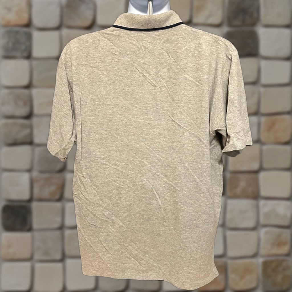 Polo Ralph Lauren Polo Ralph Lauren Polo Shirt Men Large Short Sleeve Gray Blue Horse Chest Pocket Polo Shirt Polo Ralph Lauren Redefined Size US L / EU 52-54 / 3 - 1 Thumbnail