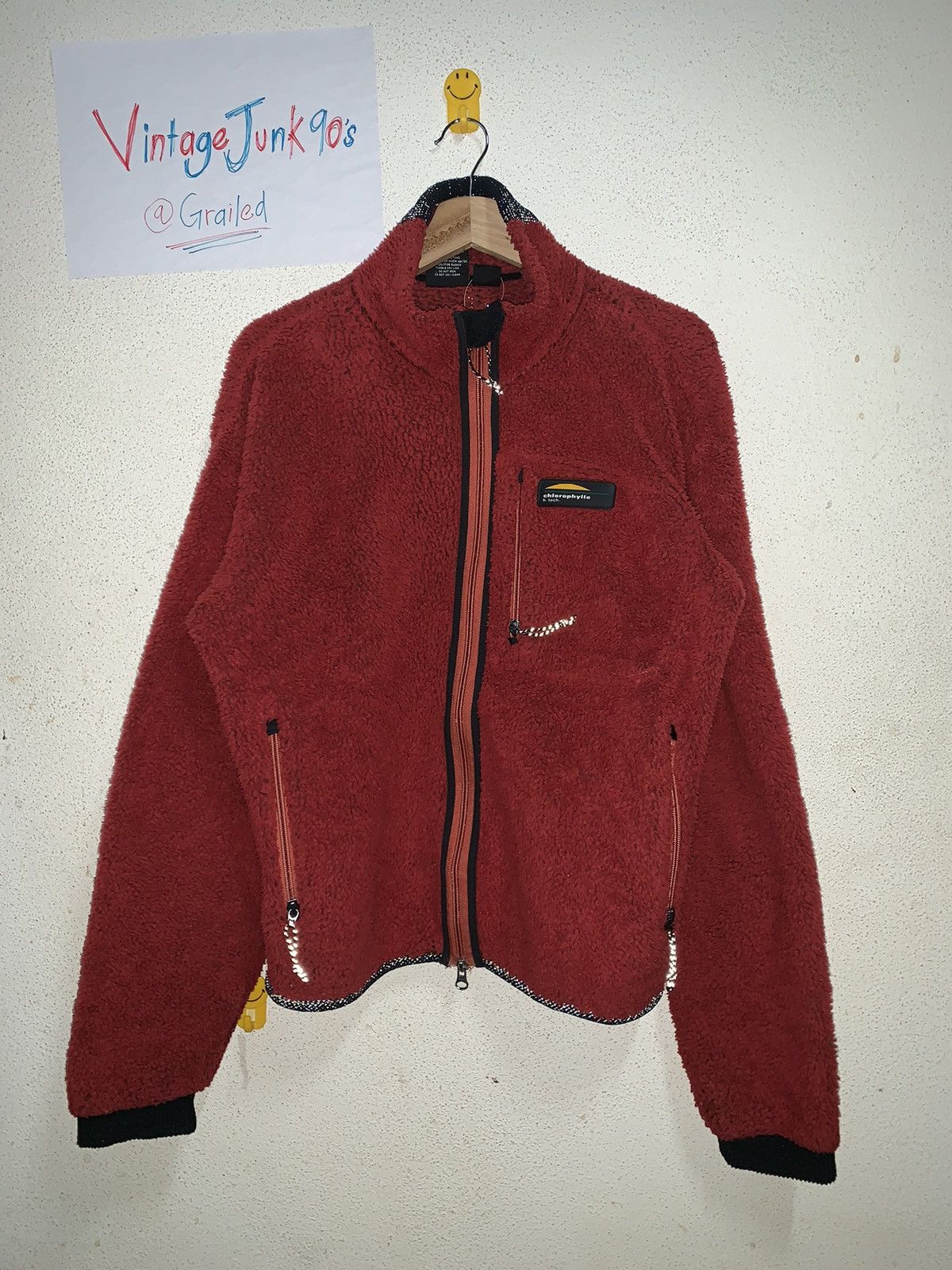 Polartec Chlorophylle Dip pile Pocket fleece jacket Size US M / EU 48-50 / 2 - 1 Thumbnail