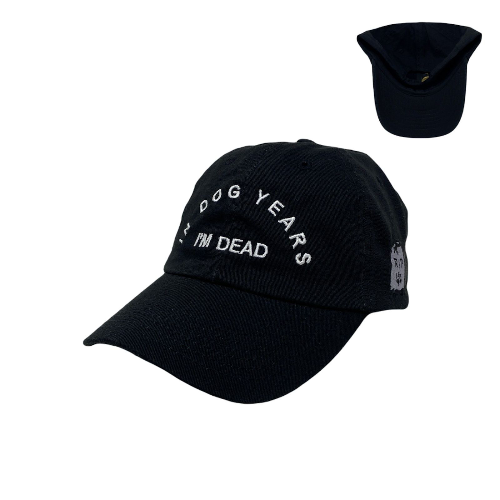 Other In Dog Years I’m Dead RIP Dad Hat Size ONE SIZE - 1 Thumbnail