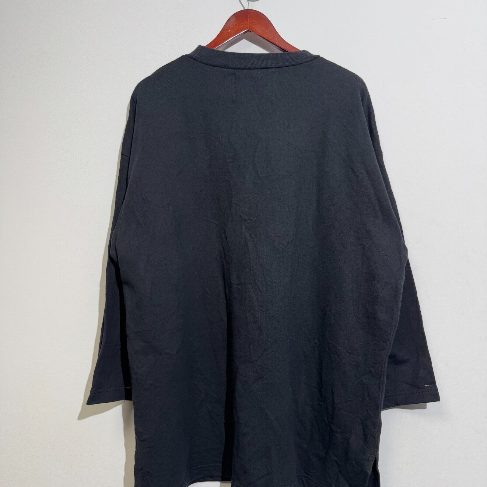 Vintage Vintage Unisex Black Cotton Crewneck Size XXL Washed 90s Size US M / EU 48-50 / 2 - 9 Thumbnail