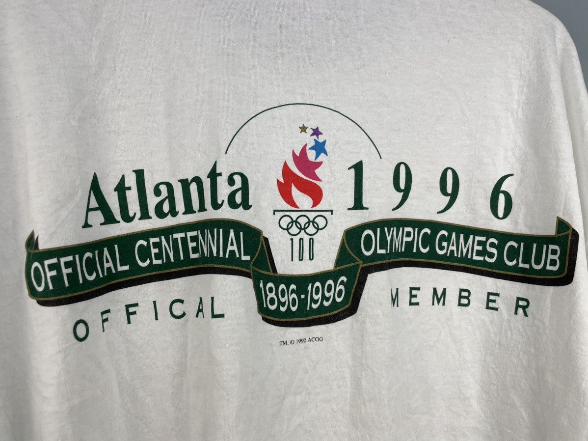 USA Olympics Vintage 90s Olympic Games promo t shirt Size US XL / EU 56 / 4 - 4 Thumbnail