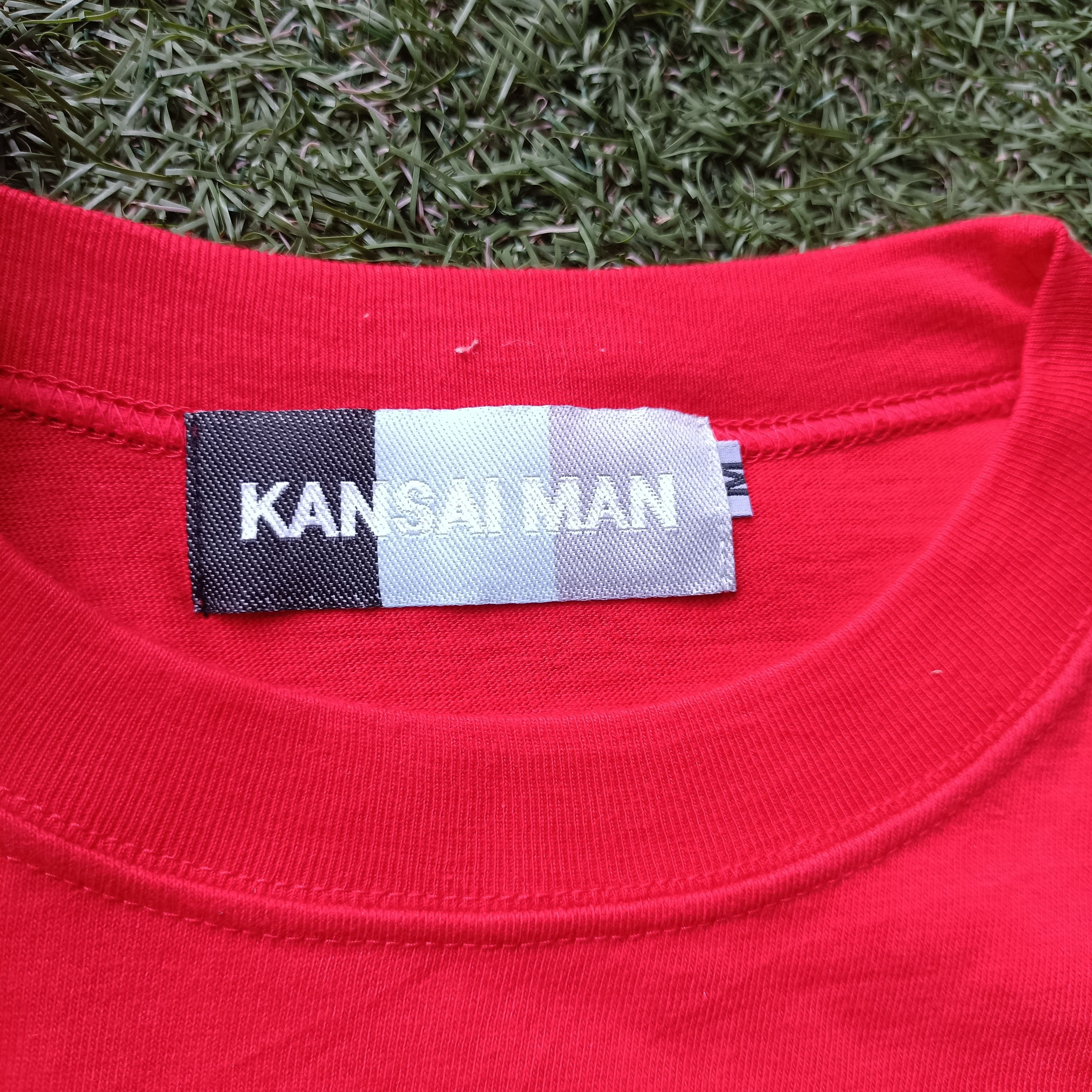 Japanese Brand Vintage Kansai Man Long Sleeve T-shirt Size US M / EU 48-50 / 2 - 3 Thumbnail