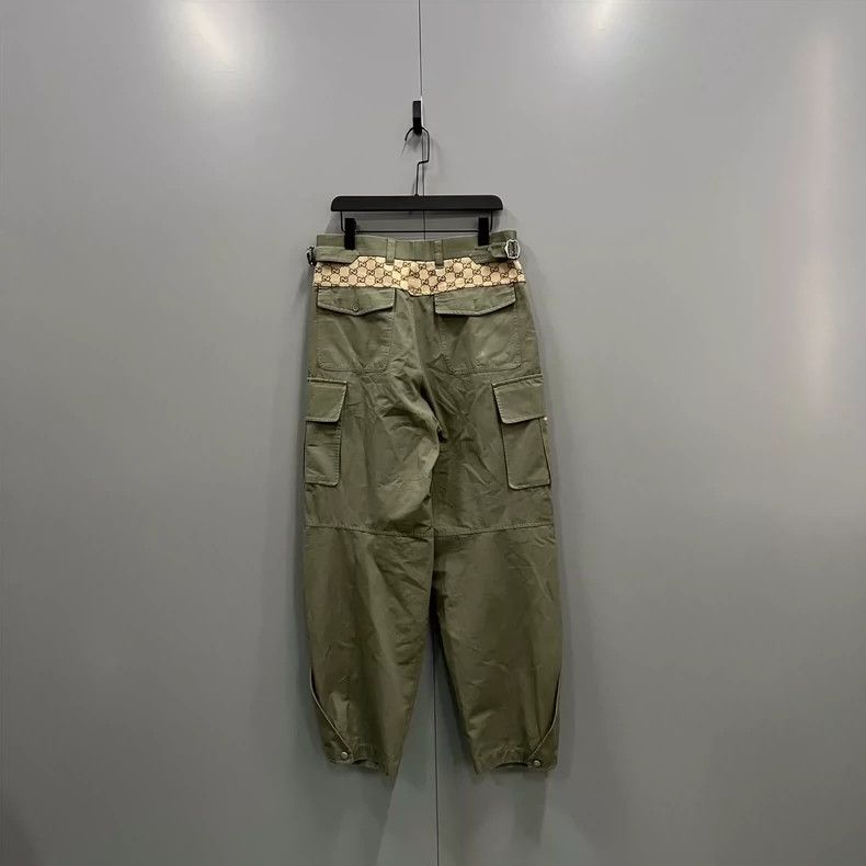 Gucci GucciGreen old flower stitching trousers 2503-Nextarrow Size US 32 / EU 48 - 2 Thumbnail