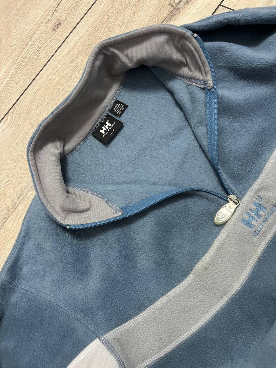 Helly Hansen Vintage Helly Hansen Fleece ski Jacket 1/2 Zip sz M Blue Size US M / EU 48-50 / 2 - 6 Thumbnail