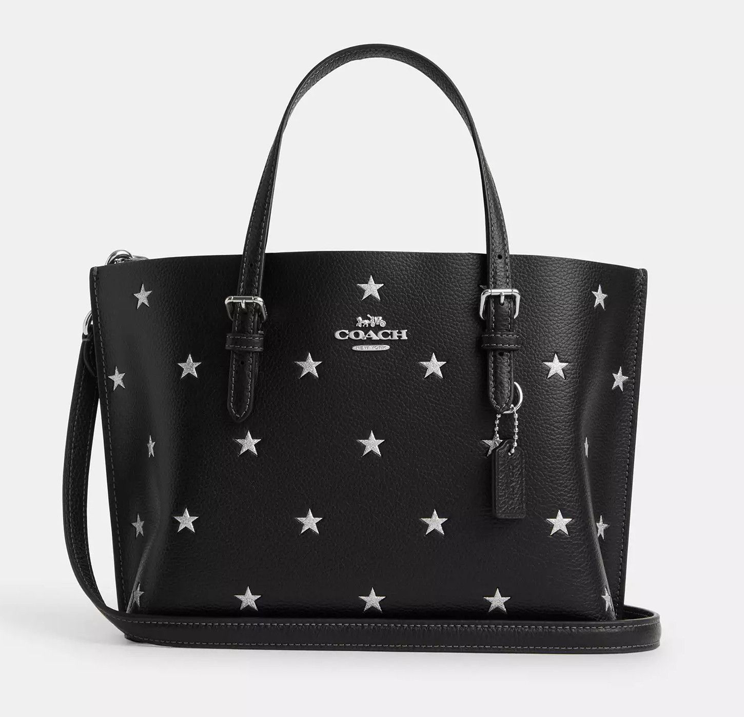 Coach Mollie Tote Bag 25 With Star Print CW022 Size ONE SIZE - 5 Thumbnail