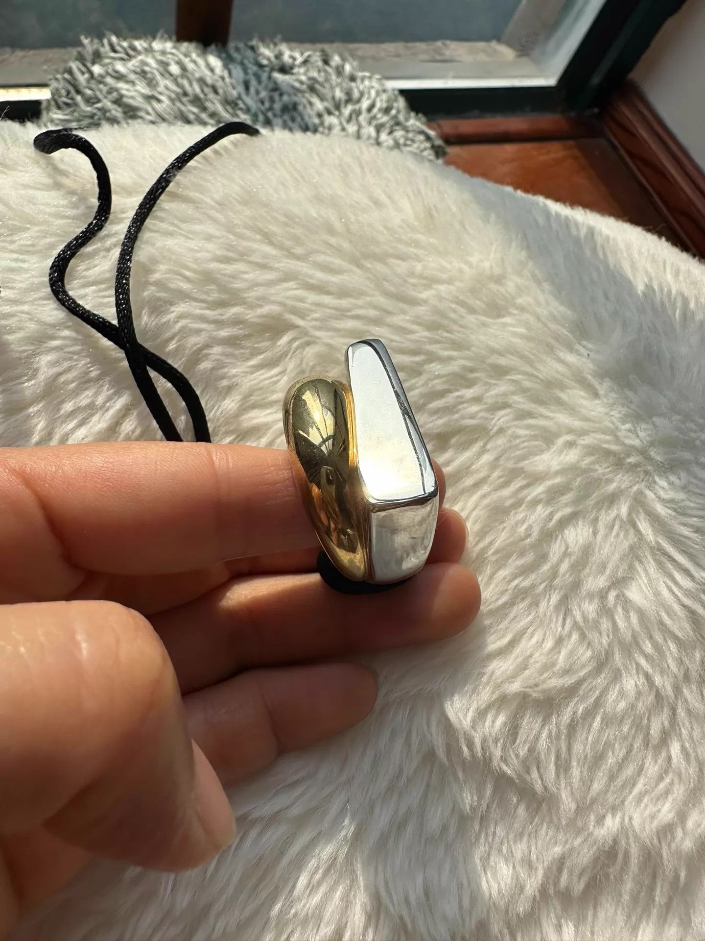 FRED fred 95 new square & circle gold/silver pendant Size ONE SIZE - 3 Thumbnail