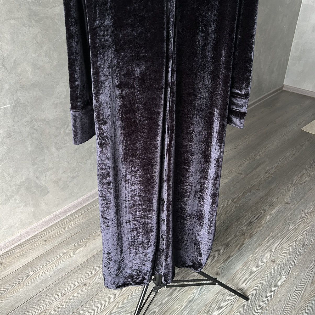 Jil Sander Jil Sander Velvet Shirt Dress 38 Size XS / US 0-2 / IT 36-38 - 4 Thumbnail