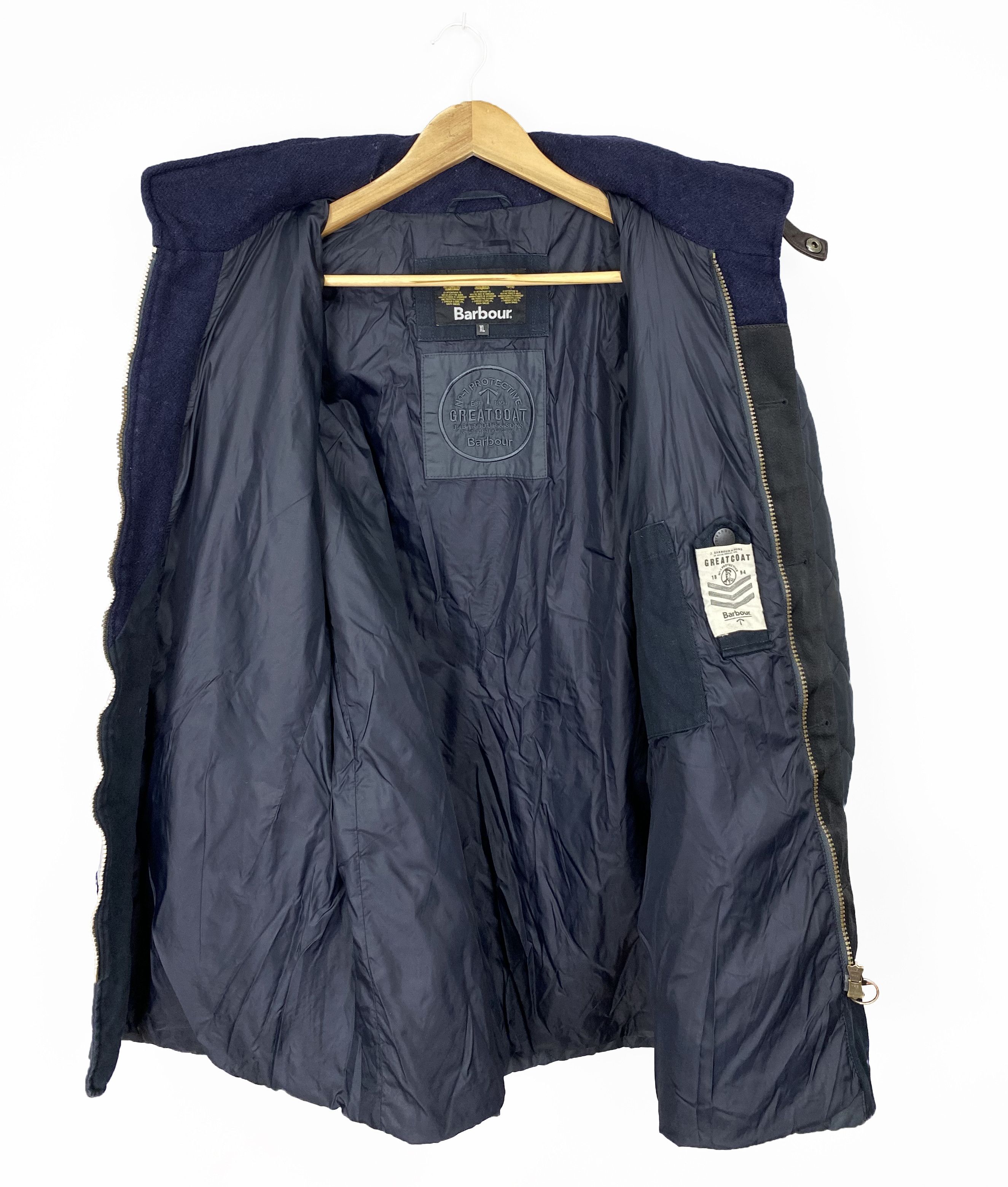 Barbour BARBOUR Binkworth Greatcoat Quilted Jacket Size US XL / EU 56 / 4 - 9 Thumbnail