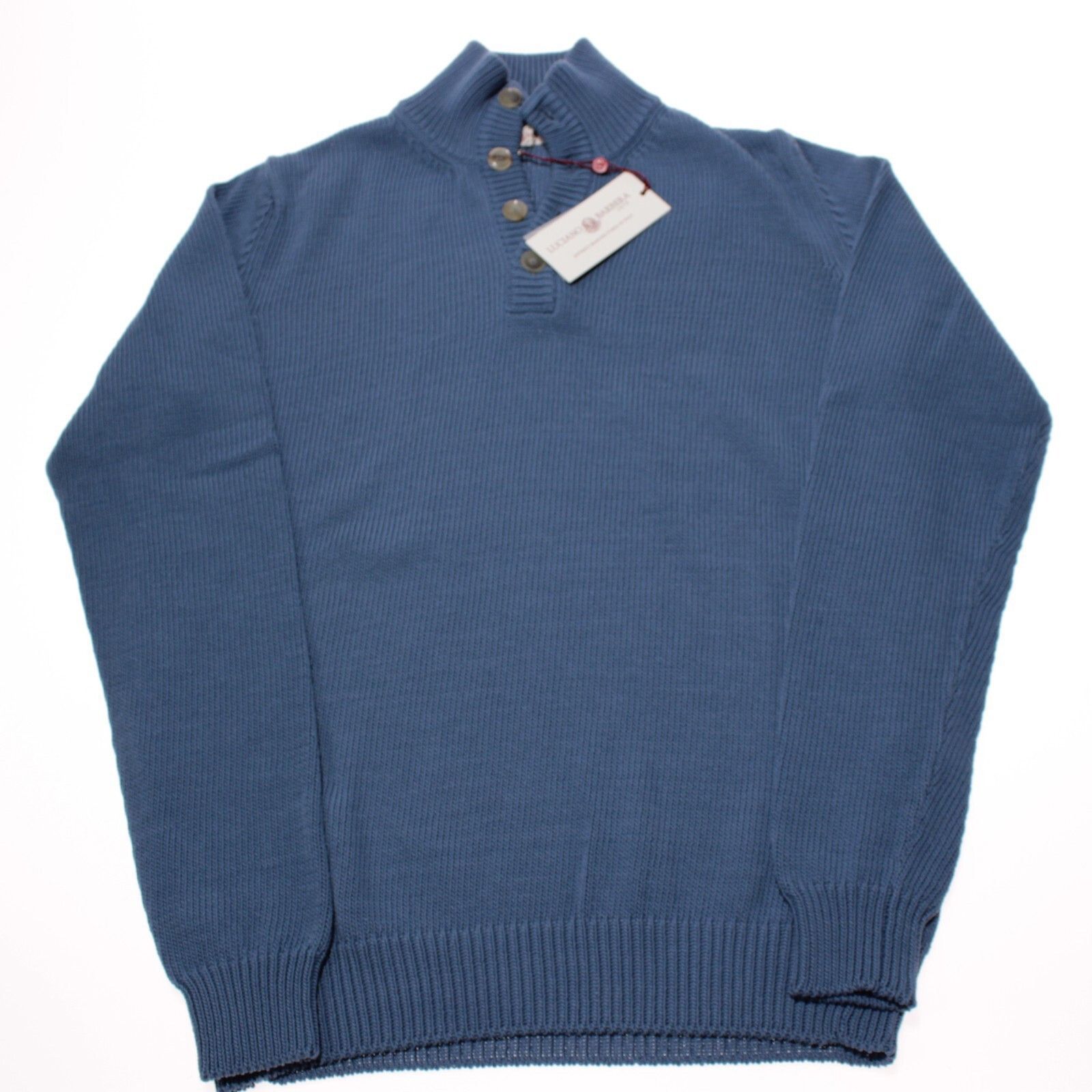 Luciano Barbera Luciano Barbera Sweater Size US M in Blue Size US M / EU 48-50 / 2 - 5 Thumbnail