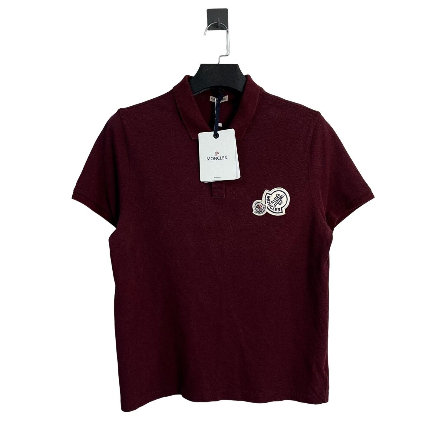 Moncler Moncler Logo Patch Polo Shirt Size XL Size US XL / EU 56 / 4 - 1 Thumbnail