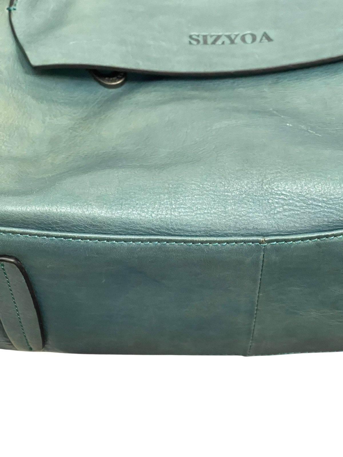 Japanese Brand Full Leather Sizyoa Boston Bag 1🟩2 Size ONE SIZE - 9 Thumbnail