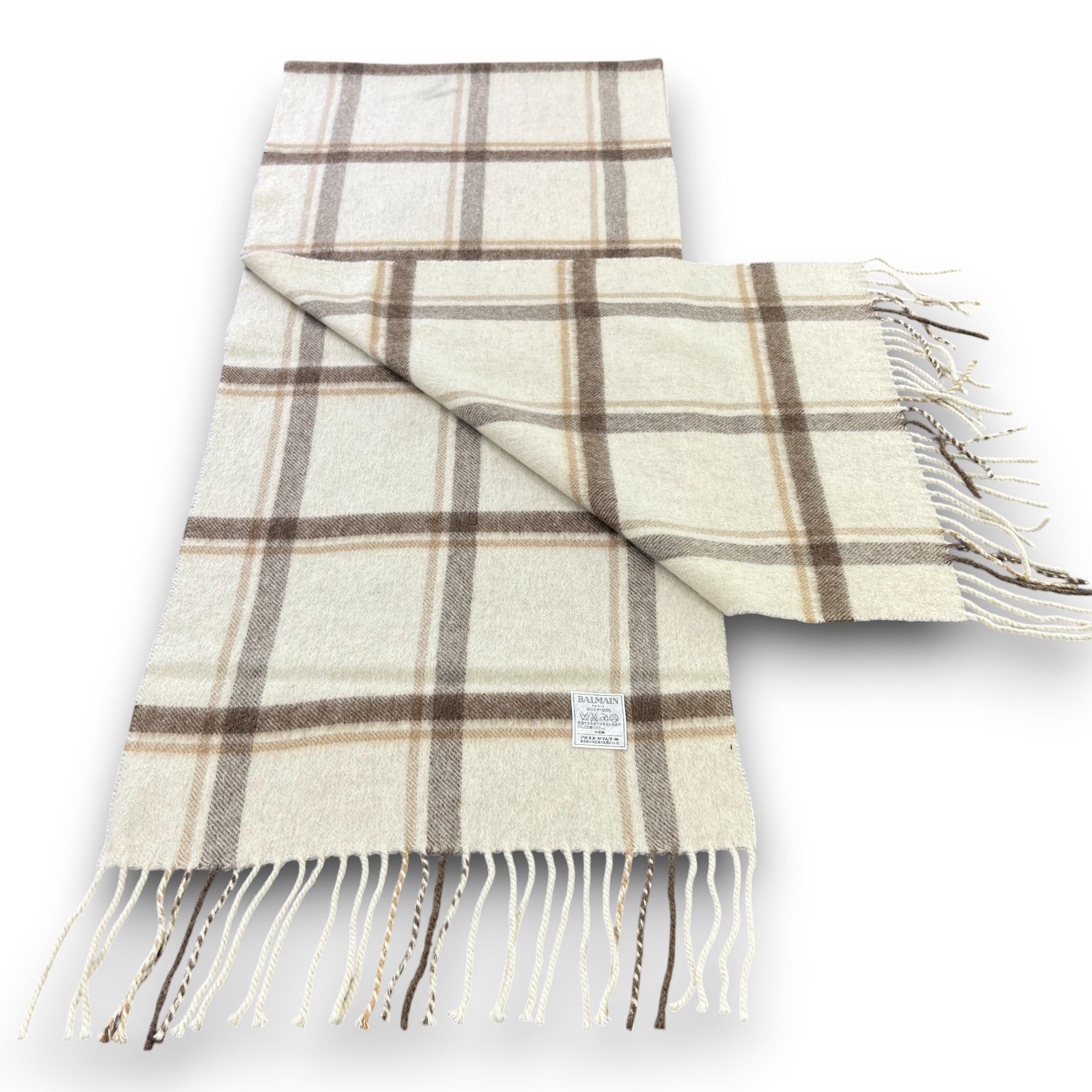 Pierre Balmain Vintage Balmain Scarf / Muffler / Neckwear T765 Size ONE SIZE - 3 Thumbnail