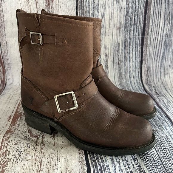 frye engineer boots 8r