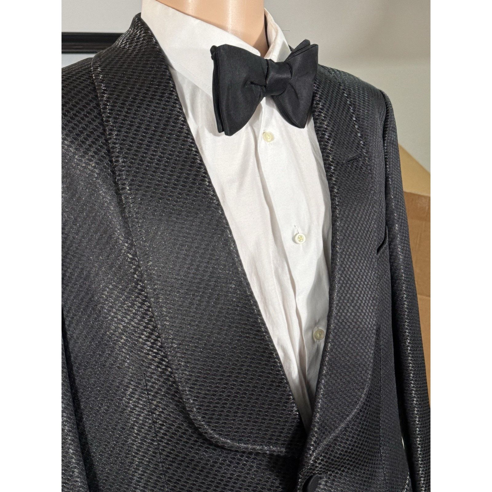 Tom Ford Tom Ford Reflective Dinner Jacket Set 52R 42R US 36x29 Size 42R - 10 Thumbnail