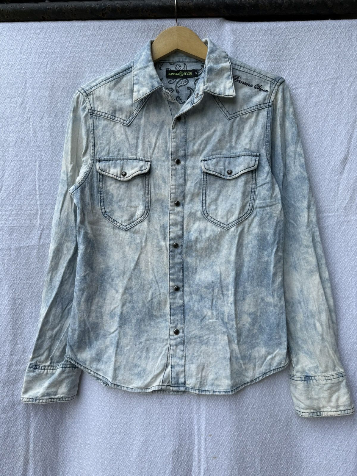 Hysteric Glamour Banana Seven Japanese Style Button Up Pocket Shirt Size US M / EU 48-50 / 2 - 1 Thumbnail