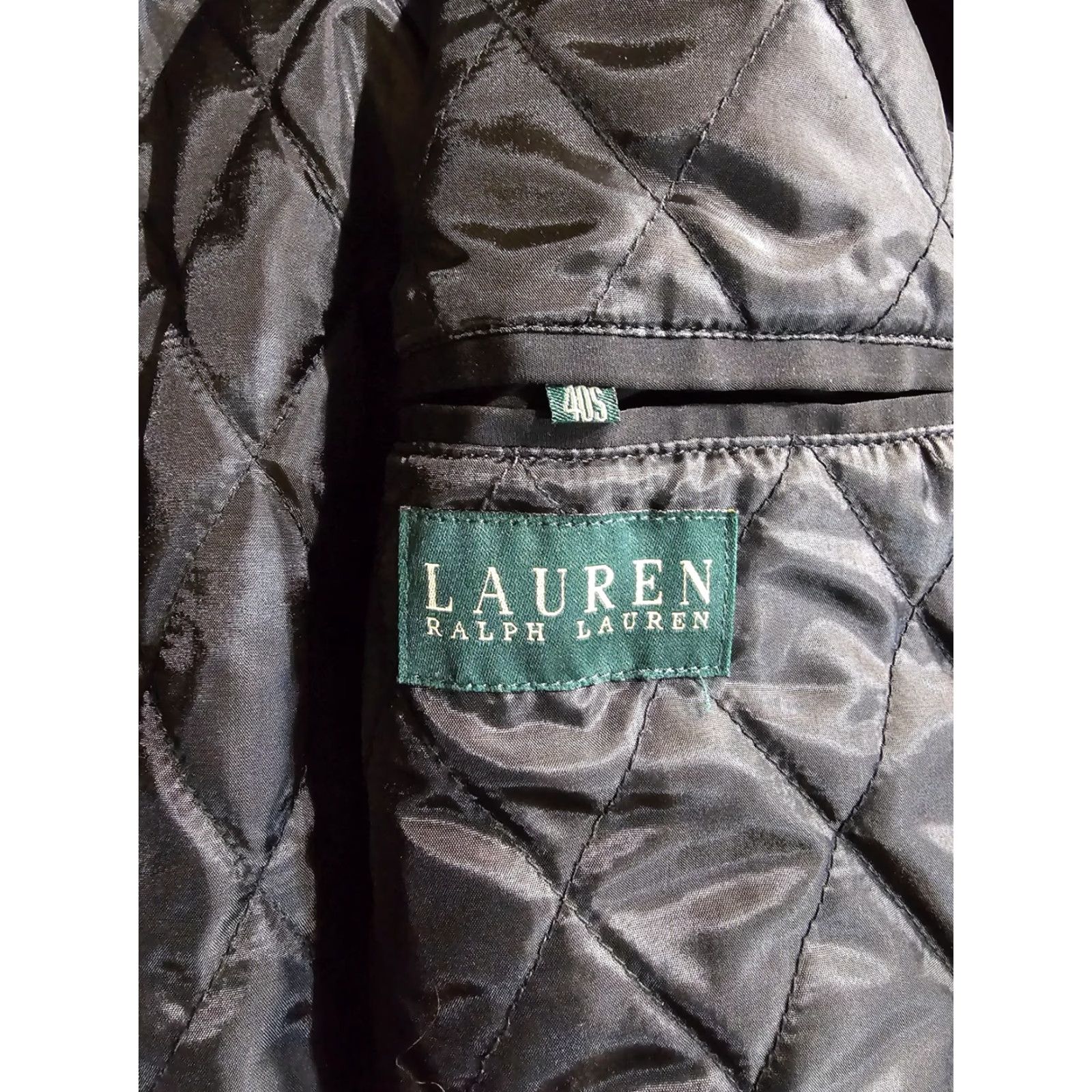 Ralph Lauren VINTAGE Lauren Ralph Lauren Signature Cashmere Blend Single Breasted Overcoat Mens Sz 40S Black” Size US XXS / EU 40 - 6 Thumbnail