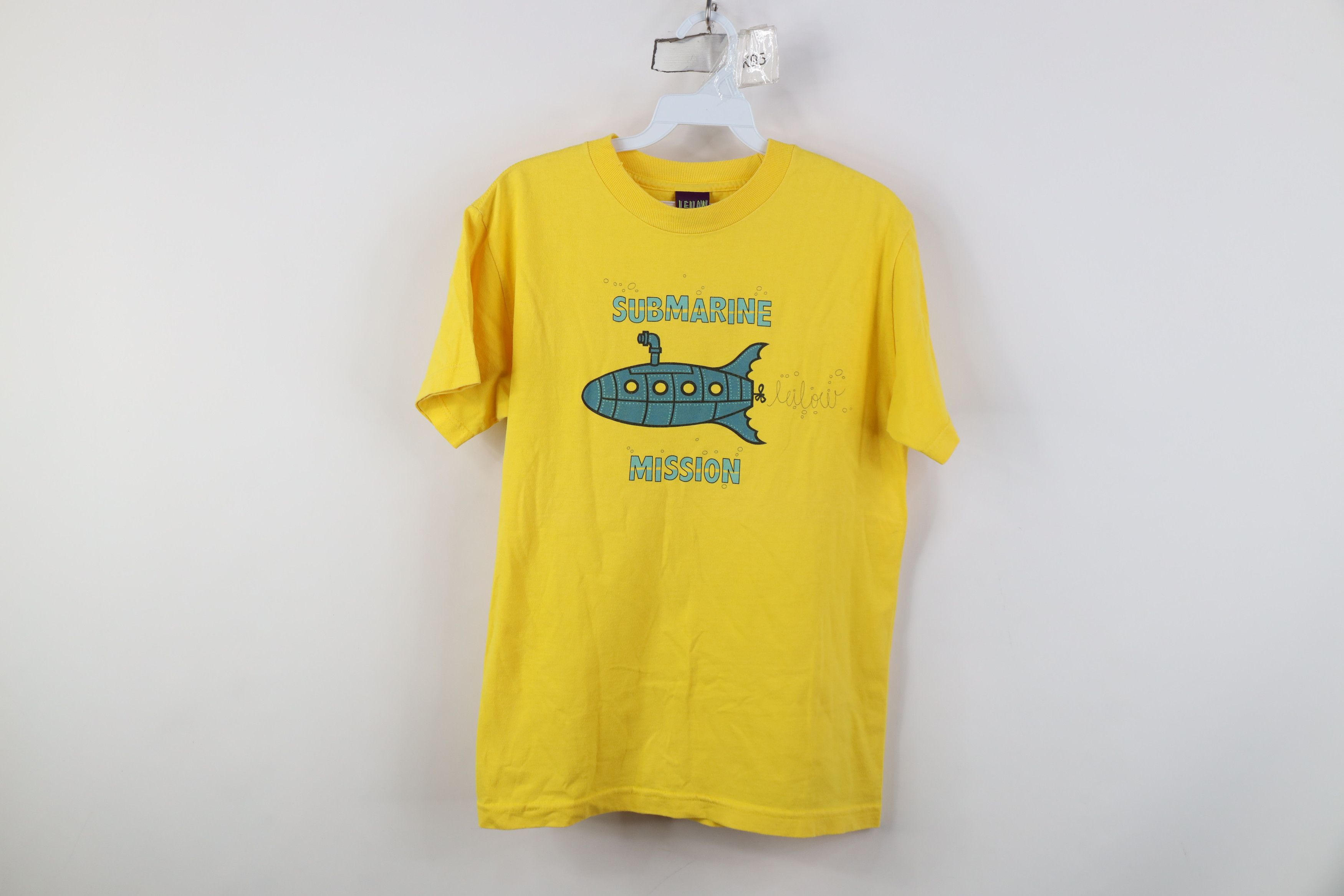 Vintage Vintage Leilow Japan Submarine Mission Surfing T-Shirt USA Size US S / EU 44-46 / 1 - 1 Thumbnail