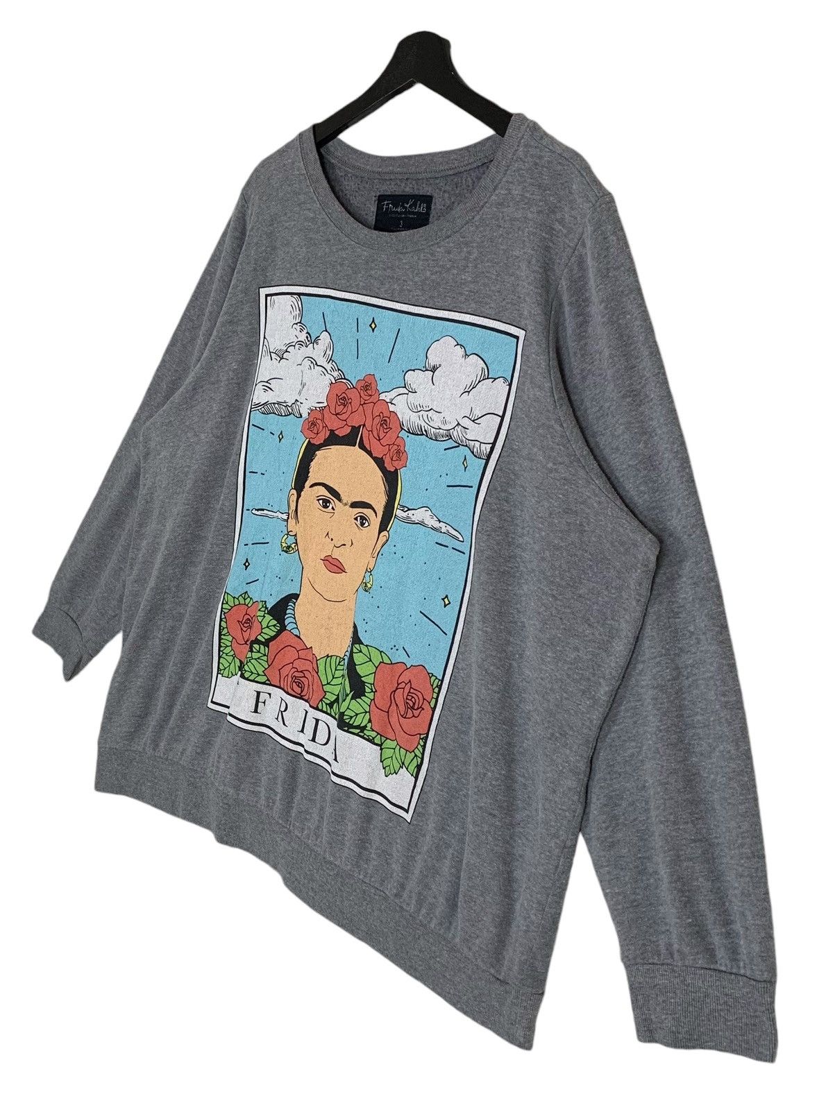 Japanese Brand Frida Khalo Frida Khalo Sweatshirt Frida Kahlo Sweater Size XL / US 12-14 / IT 48-50 - 6 Thumbnail