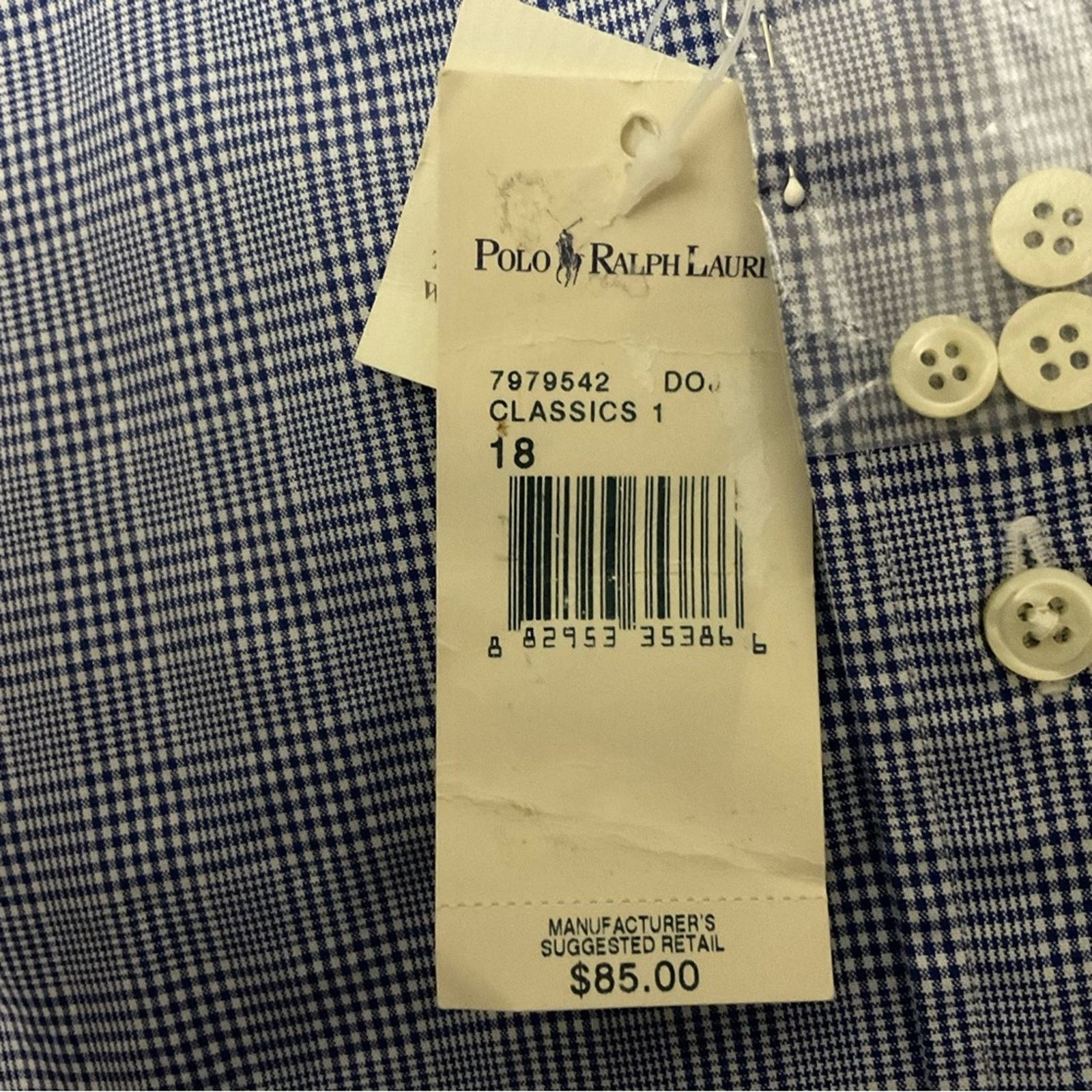 Polo Ralph Lauren Polo Ralph Lauren Regent Plaid Button Down Shirt 18/XXL NEW Size US XXL / EU 58 / 5 - 8 Thumbnail