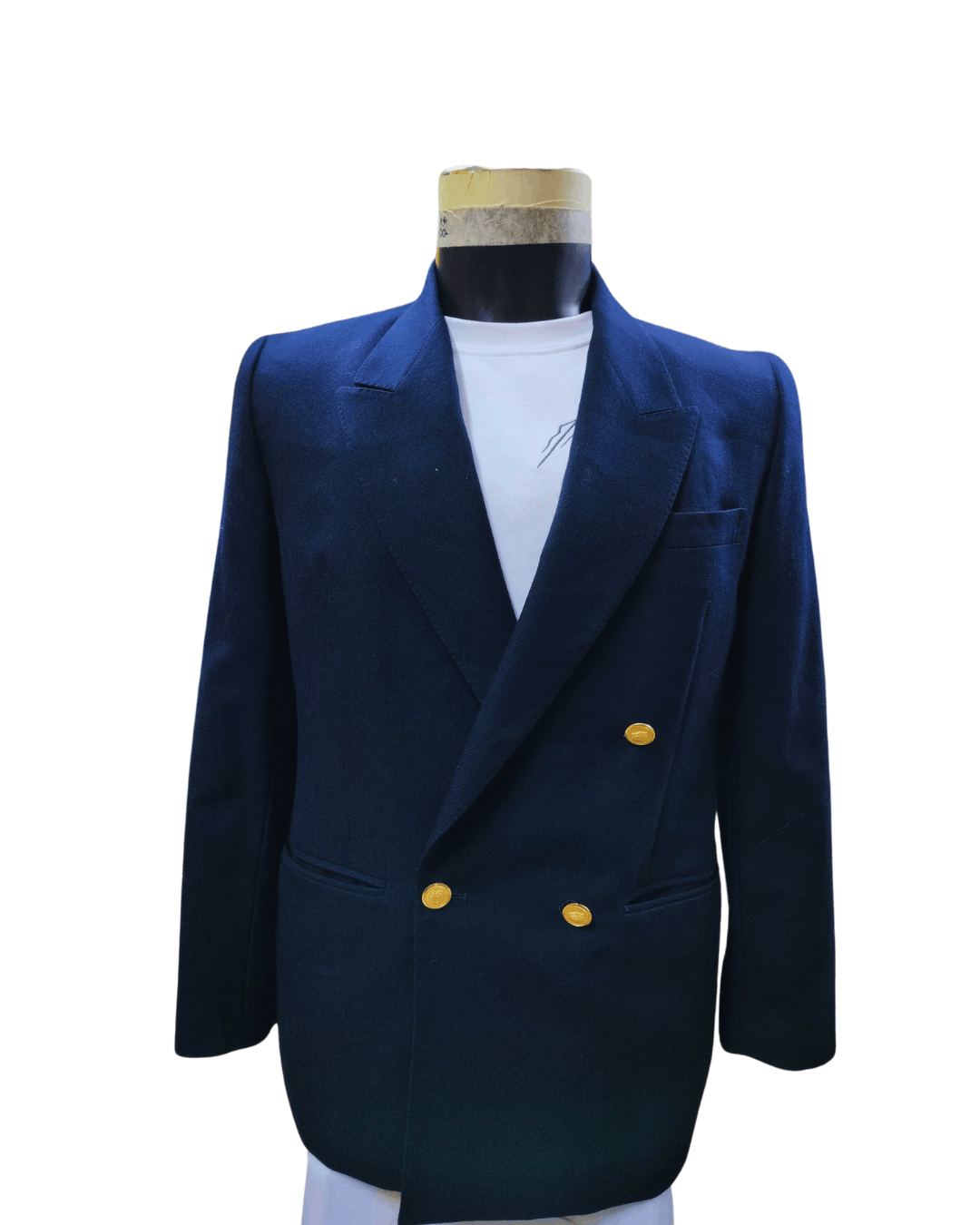 DAKS DAKS Japan Tailored Wool Blazer – Gold Button Classic Size 38R - 1 Thumbnail