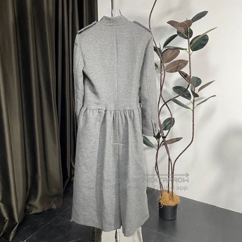 Max Mara Max Mara Gray Coat Size M / US 6-8 / IT 42-44 - 4 Thumbnail