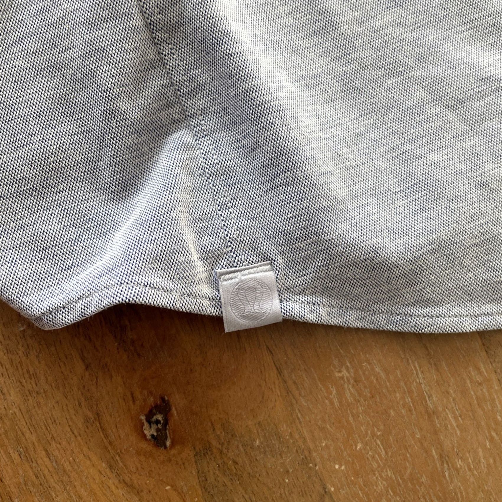 Lululemon Lululemon Commission Long Sleeve Pocket Shirt Mens Large Blue Commuter Casual Shirt Size US L / EU 52-54 / 3 - 3 Thumbnail