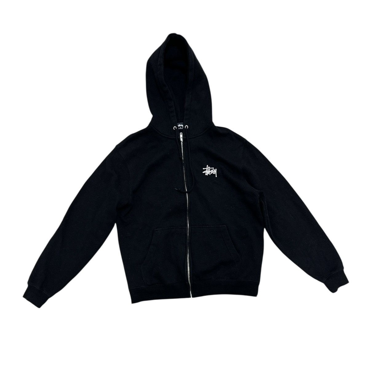 Stussy Stussy Zipper Hoodie Big Logo Design Size US S / EU 44-46 / 1 - 2 Thumbnail