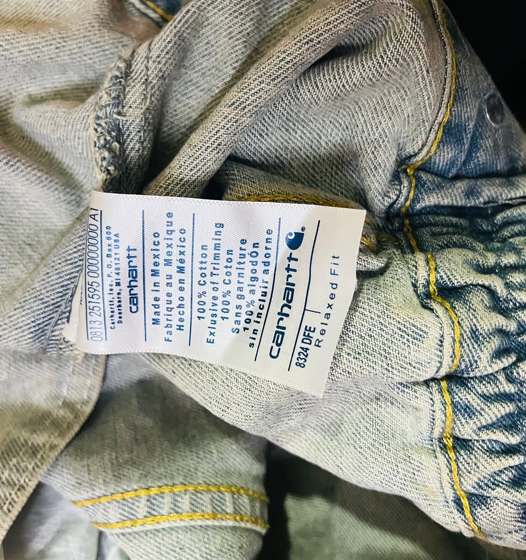 Carhartt × Vintage 90's Carhartt Trucker Denim Jacket Size US S / EU 44-46 / 1 - 3 Thumbnail