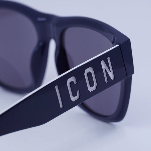 Dsquared2 🕶️ New Dsquared2 ICON 0004/S 00JU XT Blue Sunglasses Size ONE SIZE - 11 Thumbnail