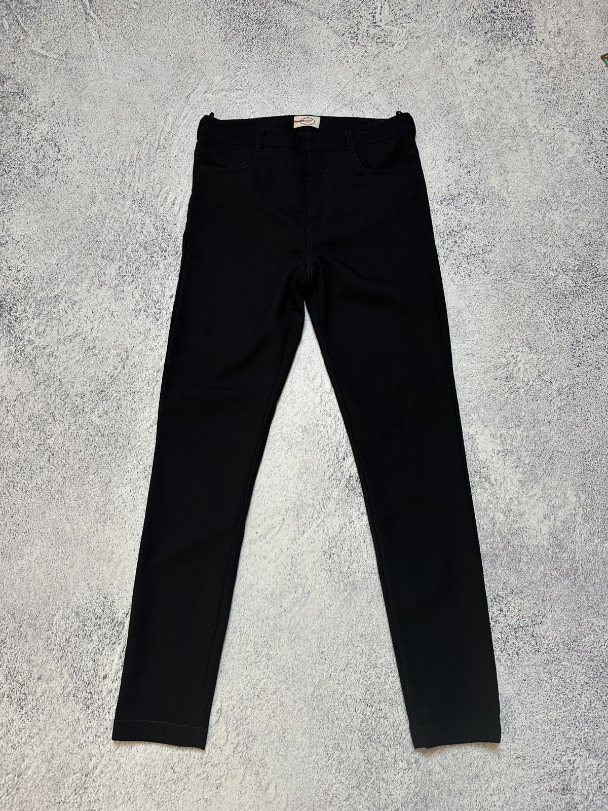 14th Addiction Rick Owens Style Prada Black tab Womens Pants Size 42 Size 28" / US 6 / IT 42 - 4 Thumbnail