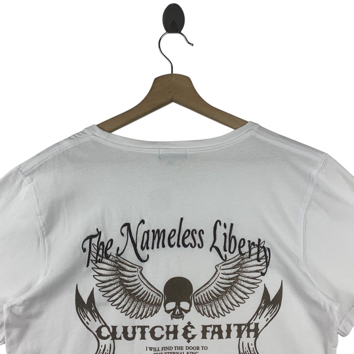 Japanese Brand × Roen ROEN Japanesebrand the nameless liberty spellout at back tee Size US XL / EU 56 / 4 - 10 Thumbnail