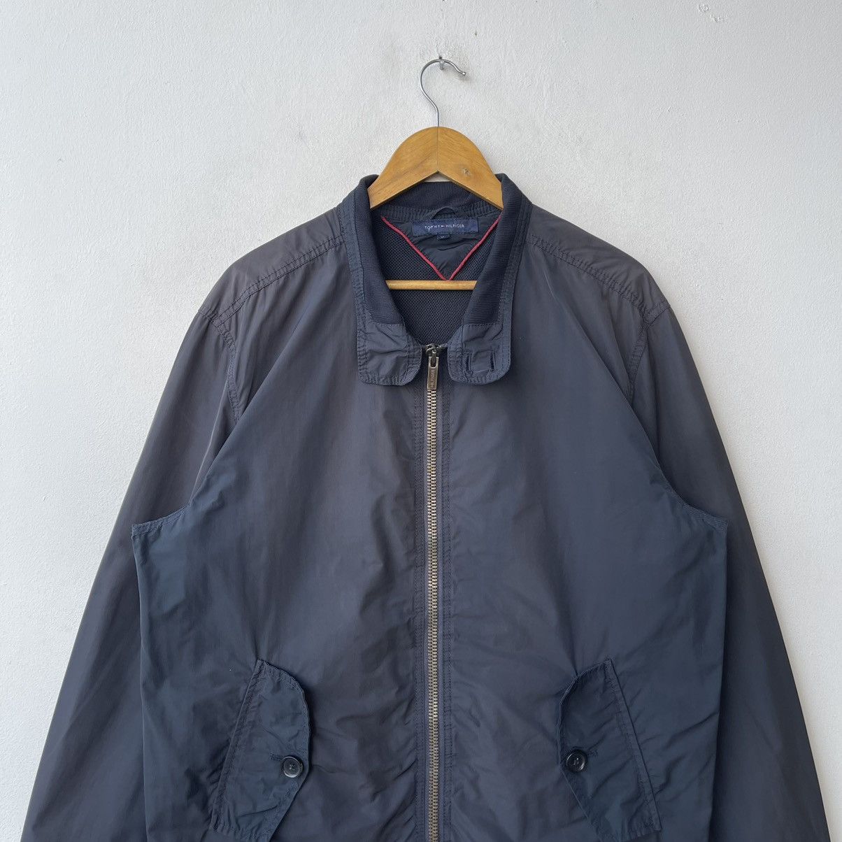 Tommy Hilfiger Vintage 90s Tommy Hilfiger Tech Blouson Jacket Size US L / EU 52-54 / 3 - 5 Thumbnail