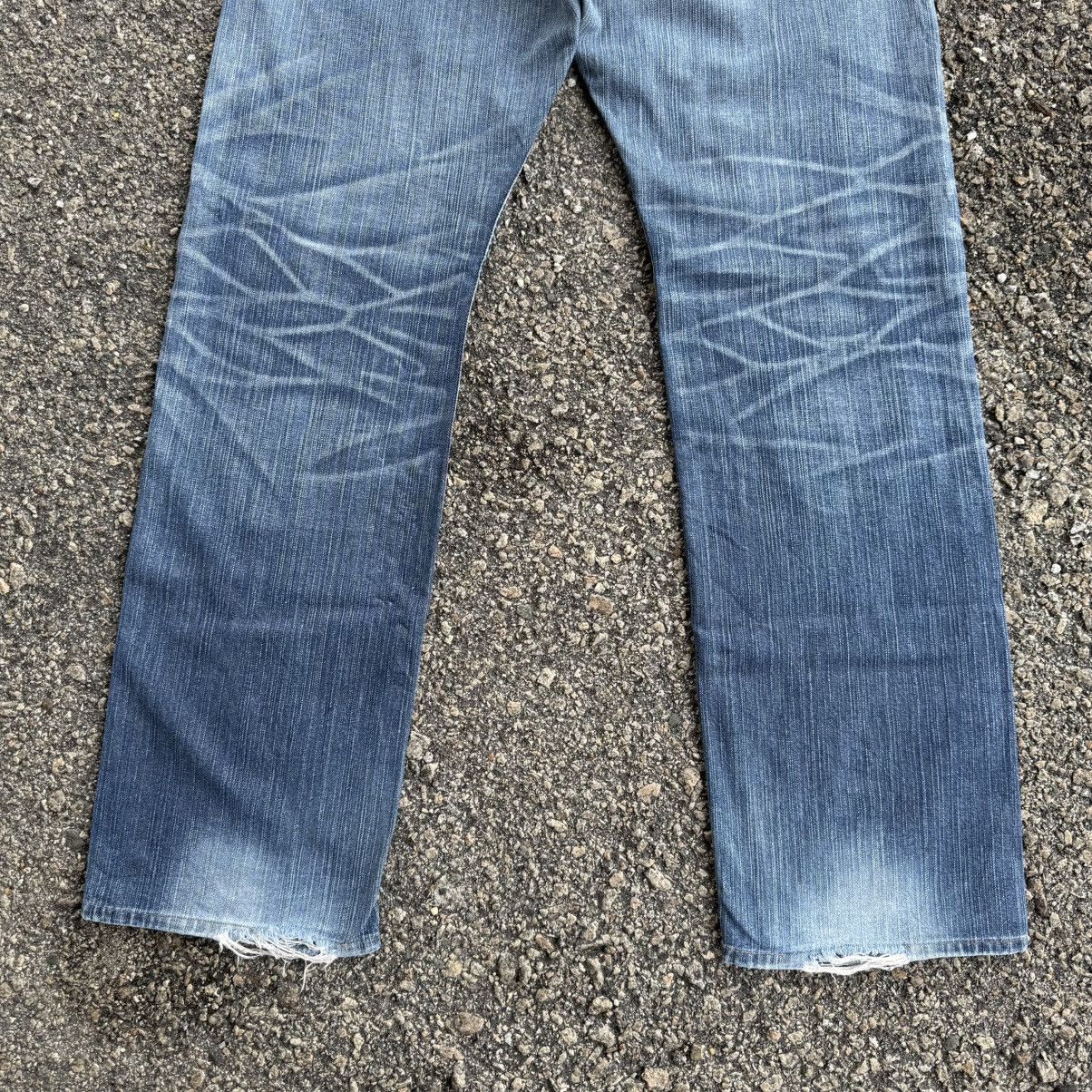 Edwin VINTAGE EDWIN FADED RIPPEP JEAN DENIM PANTS Size US 36 / EU 52 - 11 Thumbnail