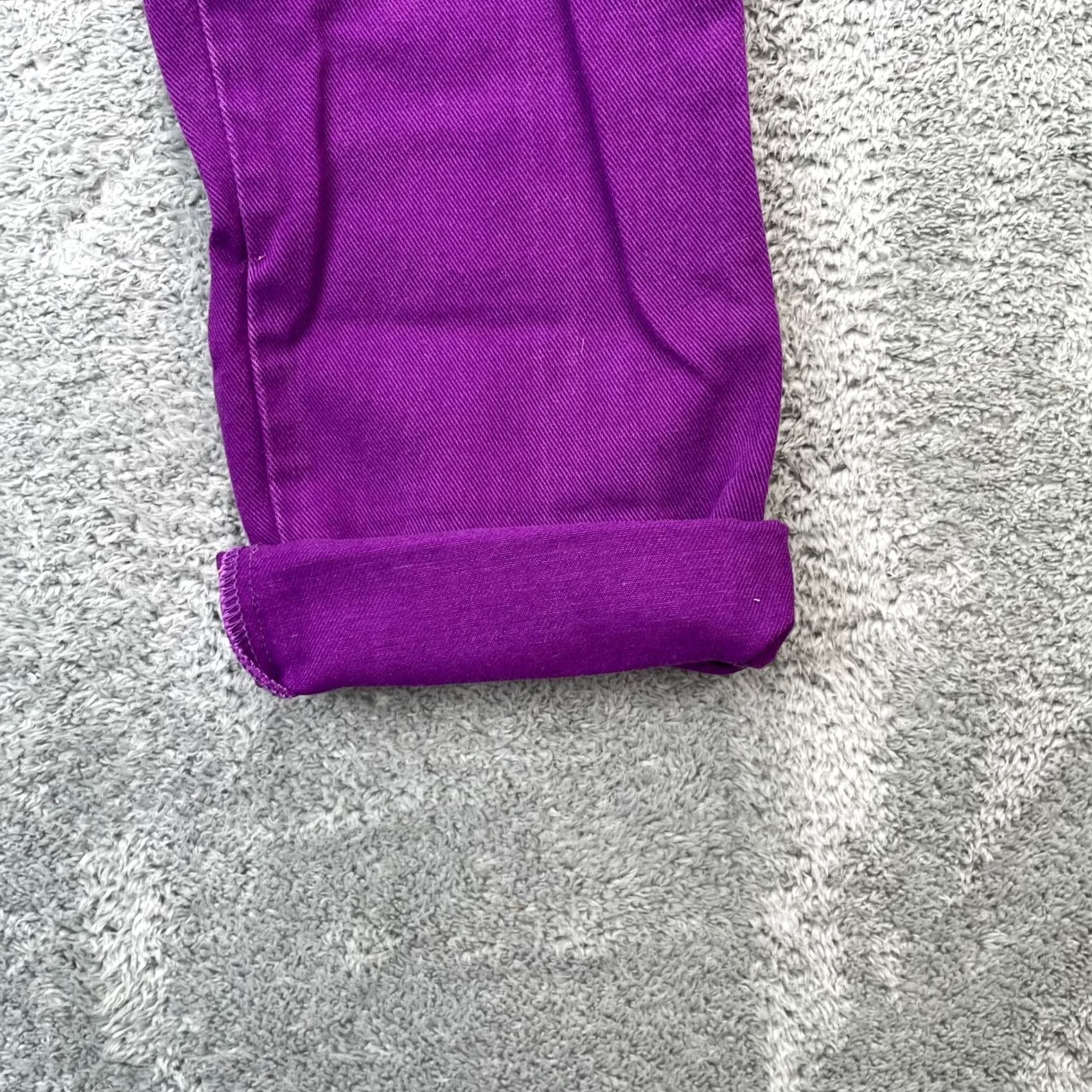 Vintage VINTAGE Rocky Mountain Jeans Womens 24x34 Purple Denim High Waist Western Boho Shirt Hat Jeans? Size 28" / US 6 / IT 42 - 3 Thumbnail