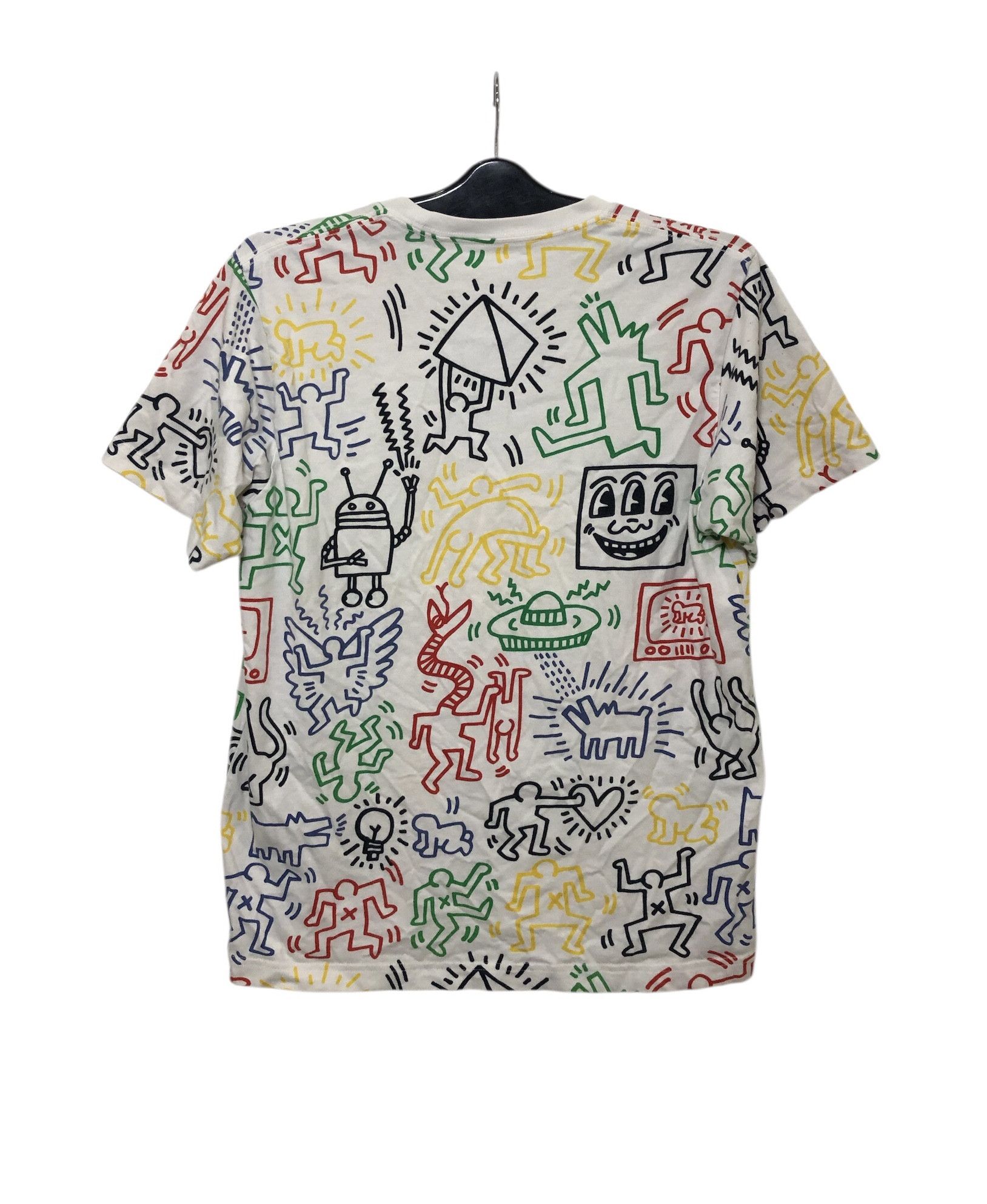 Keith Haring × Uniqlo Pop Art Graffiti Keith Haring Fullprint X Uniqlo T-shirts Size US M / EU 48-50 / 2 - 2 Thumbnail