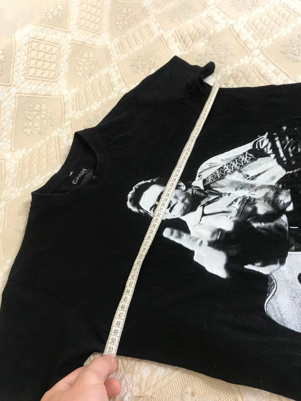Band Tees 🔥 Vintage Johnny Cash Black T Shirt Band Music USA Size US M / EU 48-50 / 2 - 10 Thumbnail