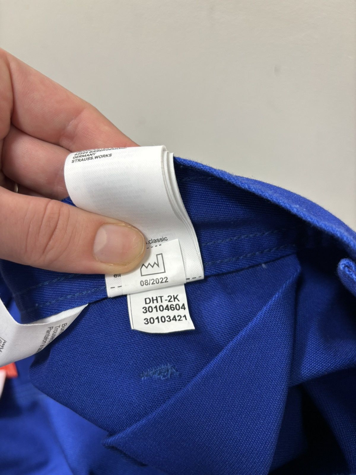 Other Engelbert Strauss Double Knee Blue Workwear Cargo Pants Size US 40 / EU 56 - 13 Thumbnail
