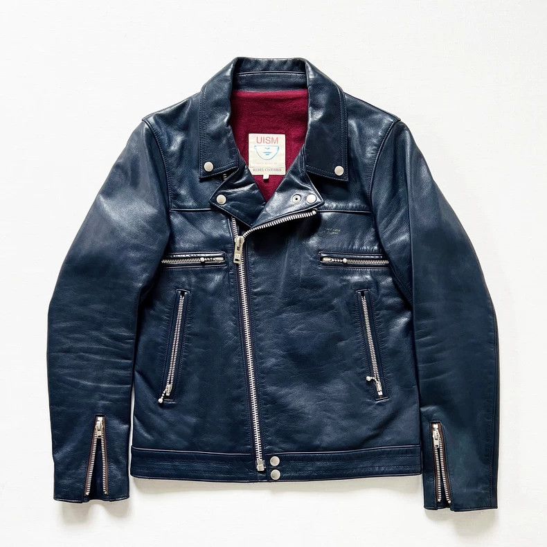 Undercover UNDERCOVERLeather motorcycle jacket 2504-Nextarrow Size US S / EU 44-46 / 1 - 1 Thumbnail