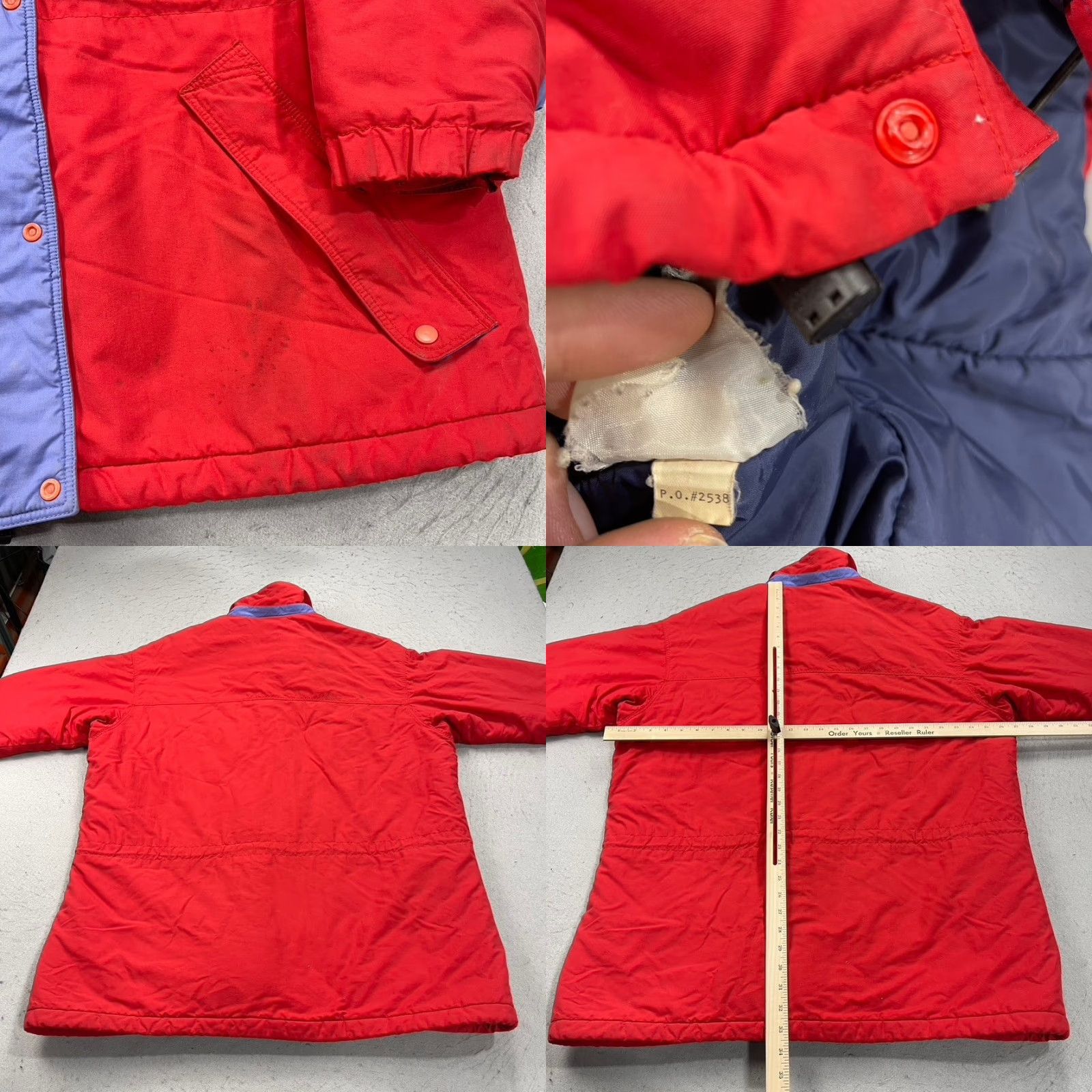 Patagonia VINTAGE Patagonia Jacket Mens XL Red Insulated Parka Full Zip Outdoor 90s Size US XL / EU 56 / 4 - 8 Thumbnail