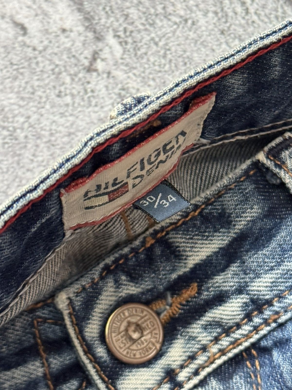 Tommy Hilfiger × Vintage Tommy Hilfiger 30/34 scanton denim pant trouser jean chino Size US 30 / EU 46 - 10 Thumbnail