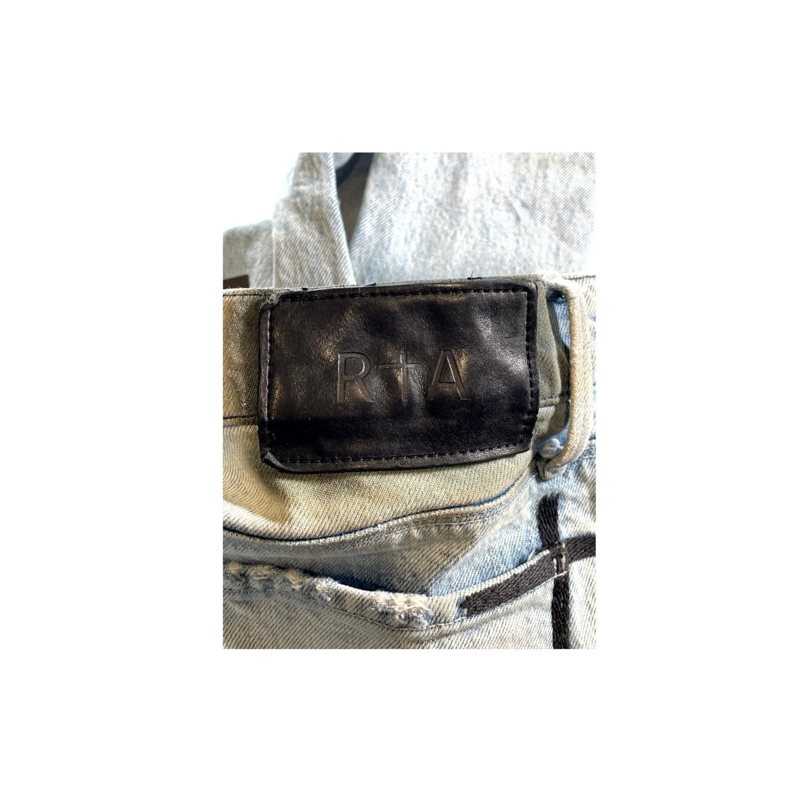 Rta RTA Light Wash Jeans Size US 32 / EU 48 - 3 Thumbnail