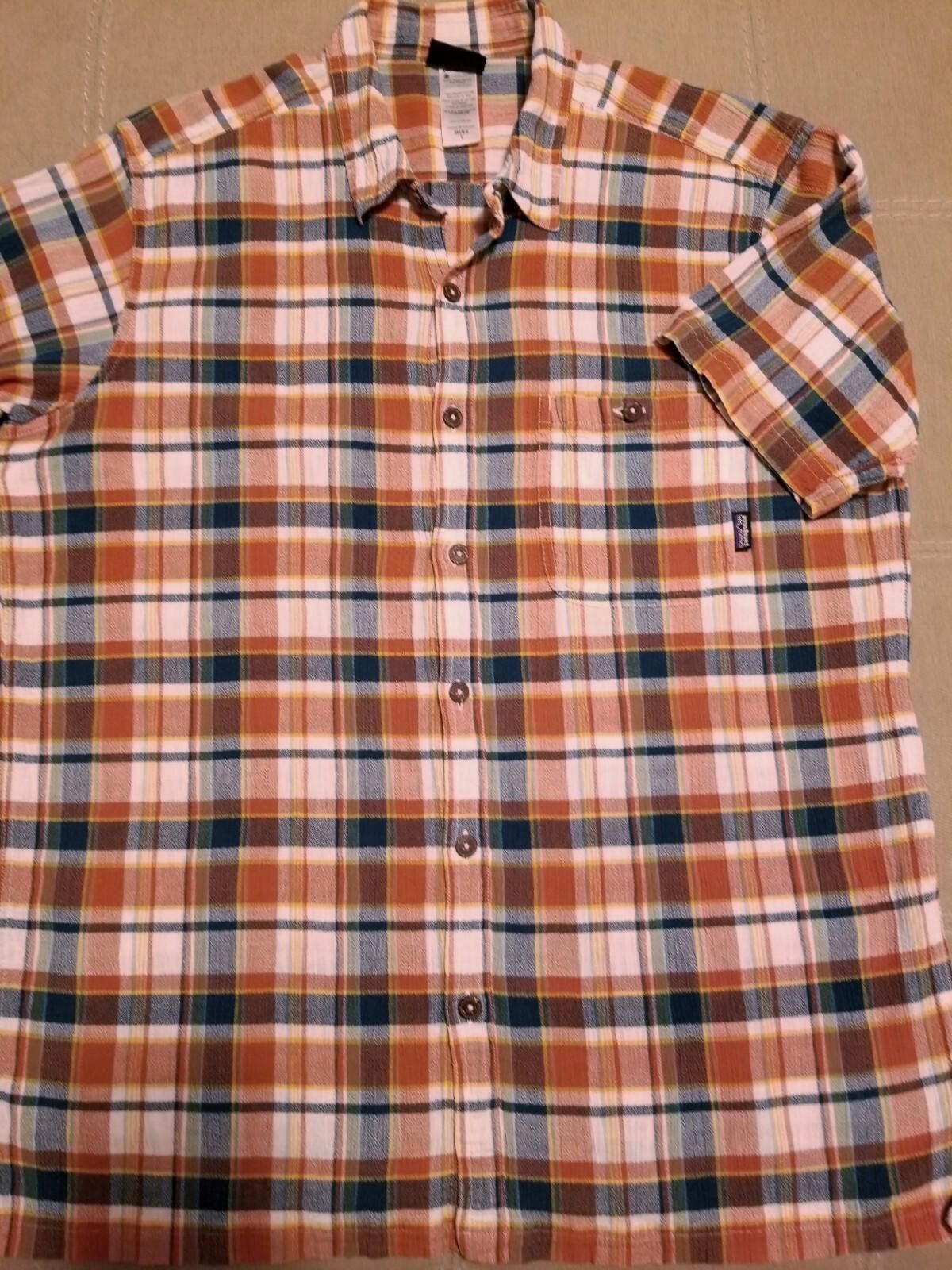 Patagonia Patagonia Mens Plaid Shirt Short Sleeve sz M Button Up Size US L / EU 52-54 / 3 - 1 Thumbnail