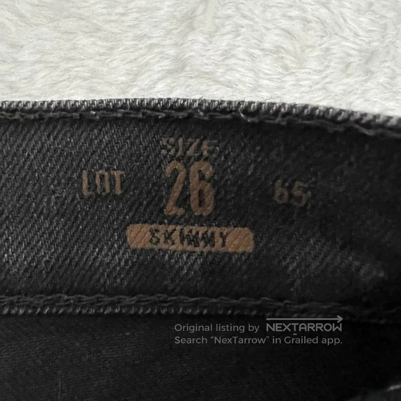 Gucci Gucci Leopard Head Embroidery Slim Jeans. Size 26" / US 2 / IT 38 - 5 Thumbnail