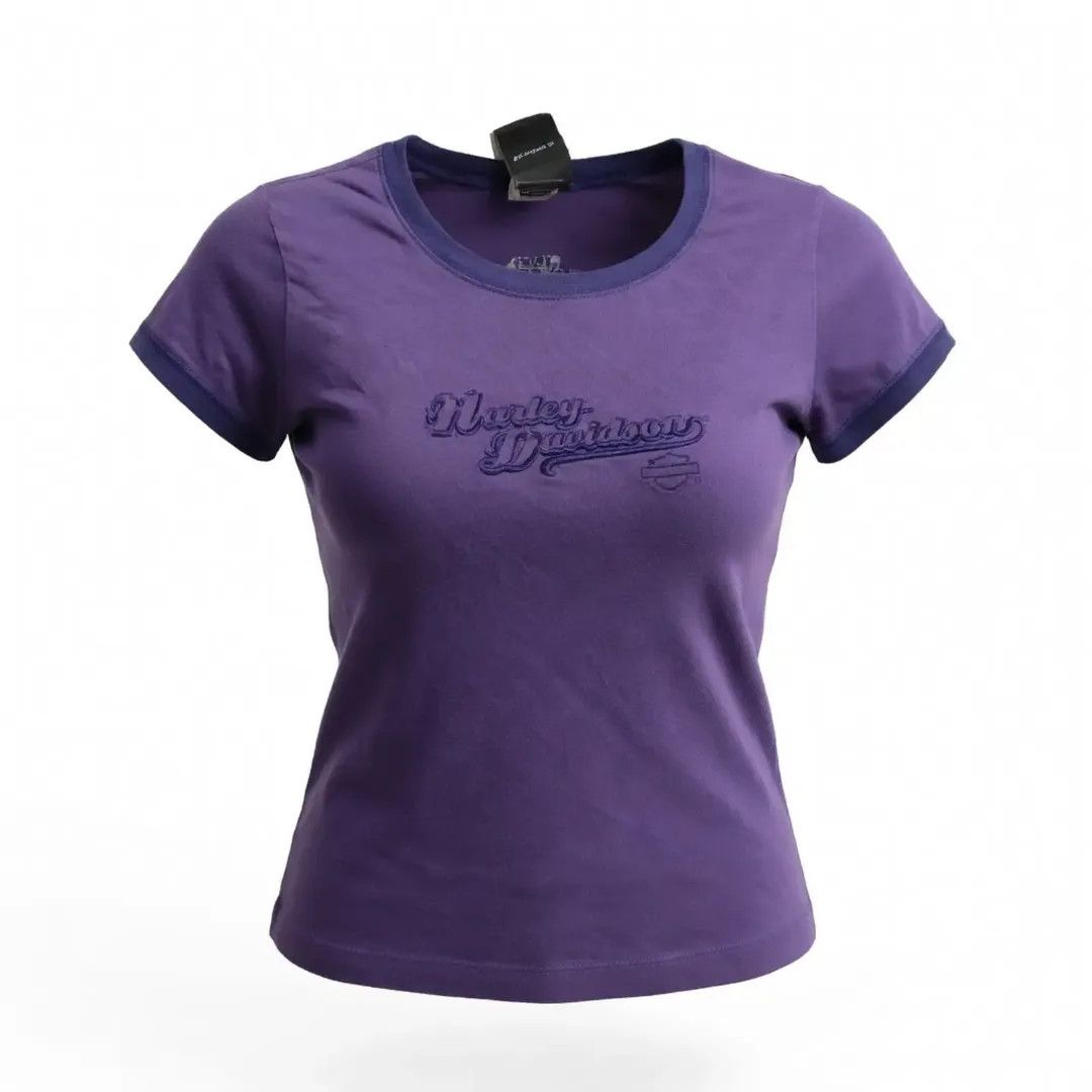 Harley Davidson Harley Davidson Baby Tee Crop Top Size M / US 6-8 / IT 42-44 - 1 Thumbnail