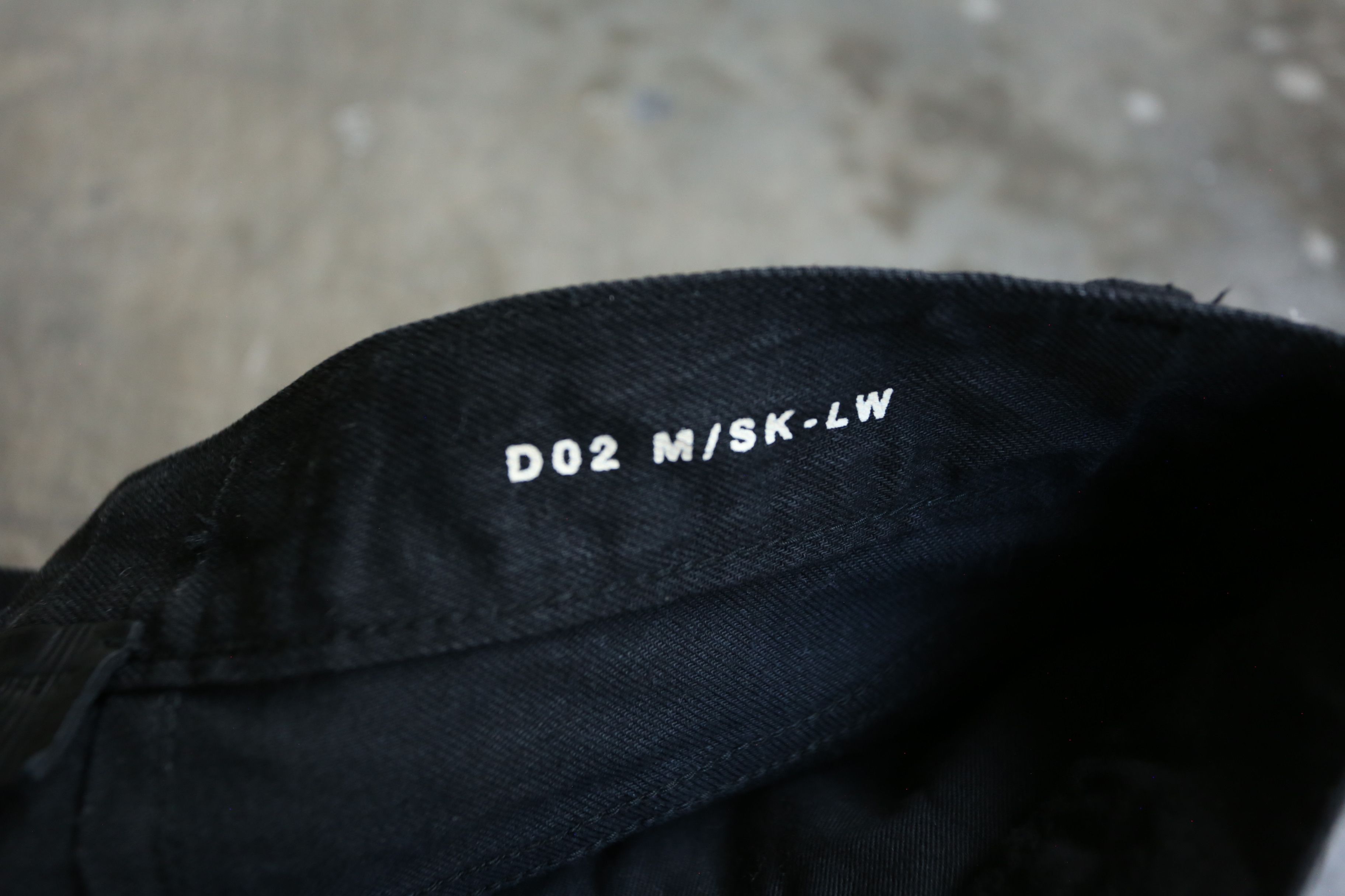 Saint Laurent Paris SLP - Hedi Slimane - F/W 13 - D02 Light Waxed Denim Jean Size US 30 / EU 46 - 6 Thumbnail
