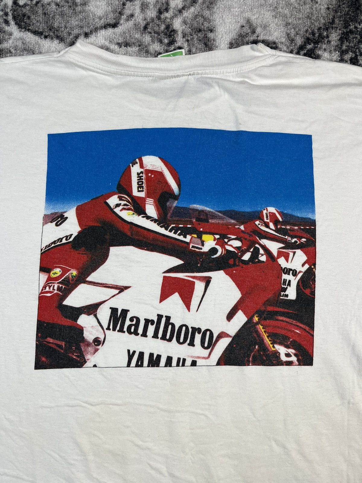 Marlboro Vintage Marlboro Yamaha Racing Tee XXL Size US XXL / EU 58 / 5 - 13 Thumbnail