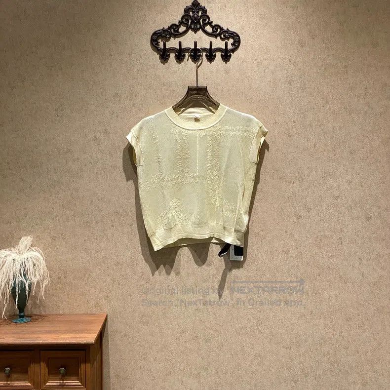 Other Hermes Silk Jacquard Knit Short Sleeve Size S / US 4 / IT 40 - 1 Thumbnail