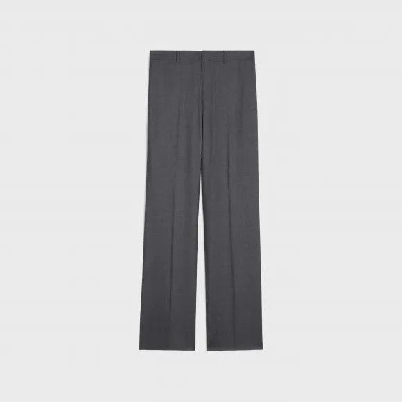 Celine Straight Pant in Cashmere Cloth Size US 30 / EU 46 - 1 Preview