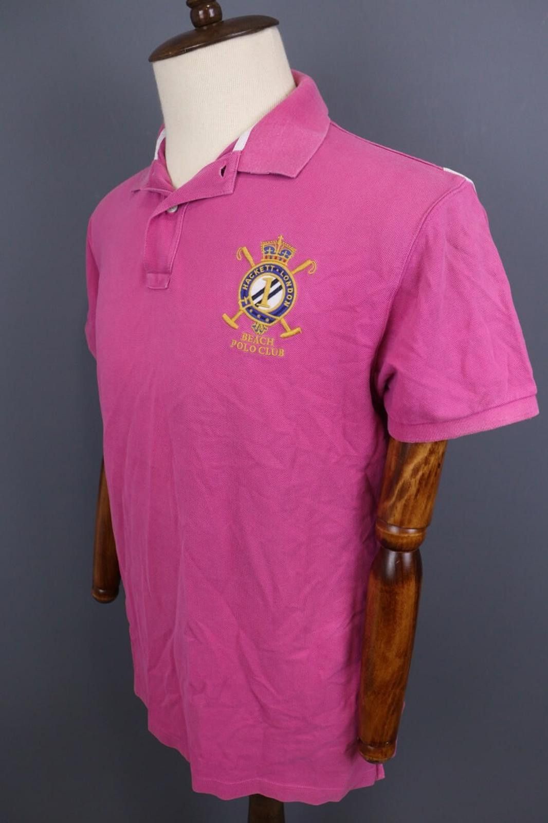 Hackett Hackett Tailored Fit Embroidered Logo Polo Shirt Size L Size US L / EU 52-54 / 3 - 7 Thumbnail